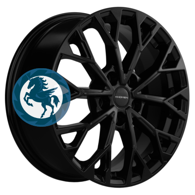 Фотография товара h0401713. Диск Khomen Wheels KHW1718 (Dongfeng 580) 7х17 5/110 ET45 67,1 Black