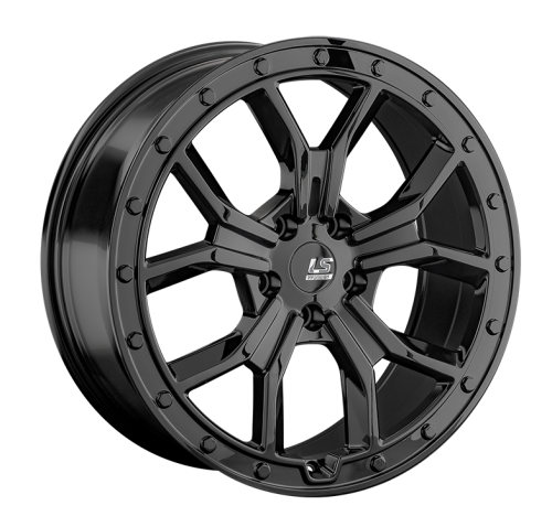Фотография товара h0402375. Диск LS FlowForming LS RC74 8,5х20 5/120 ET41,5 72,6 BK
