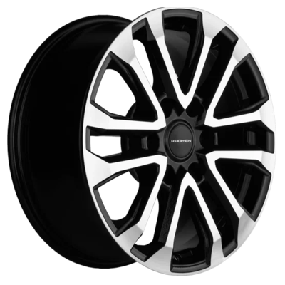 Фотография товара h0402928. Диск Khomen Wheels KHW1805 (Fortuner/Hilux) 7,5х18 6/139,7 ET30 106,1 Black-FP