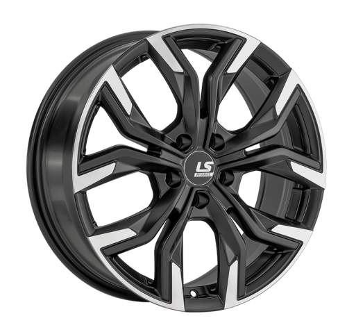 Фотография товара h0403389. Диск LS FlowForming LS RC92 7,5х18 5/112 ET40 66,6 BKSF