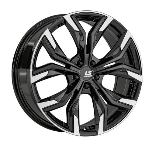 Фотография товара h0403674. Диск LS FlowForming LS RC92 7,5х18 5/110 ET45 63,3 BKF
