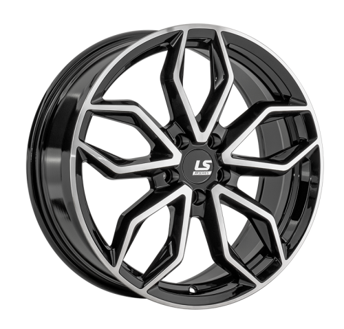 Фотография товара h0403691. Диск LS FlowForming LS RC104 7,5х18 5/108 ET45 65,1 BKF
