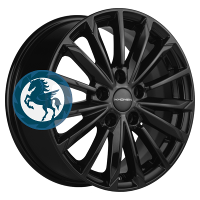 Фотография товара h0404064. Диск Khomen Wheels KHW1611 (DFM 580) 6,5х16 5/110 ET45 67,1 Black