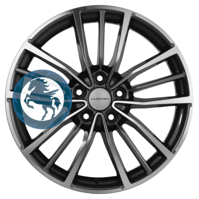 Фотография товара h0404470. Диск Khomen Wheels KHW1812 (Changan/Geely/Lexus/Suzuki/Toyota) 7х18 5/114,3 ET45 60,1 Gray-FP