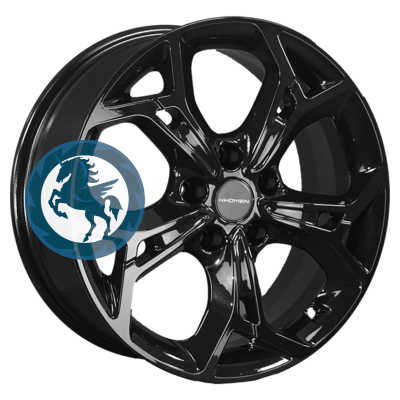 Фотография товара h0404836. Диск Khomen Wheels KHW1702 (DFM580) 7х17 5/110 ET45 67,1 Black