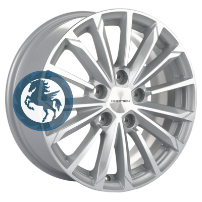 Фотография товара h0404860. Диск Khomen Wheels KHW1611 (Huyndai/Kia) 6,5х16 5/114,3 ET44 67,1 F-Silver-FP