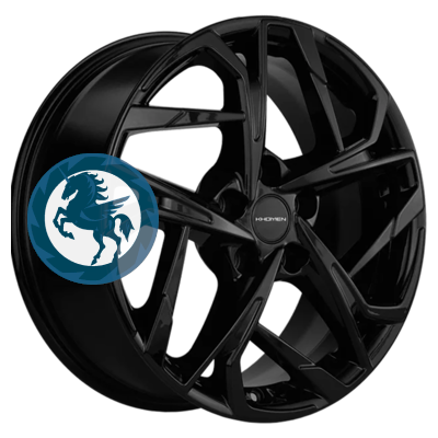 Фотография товара h0404981. Диск Khomen Wheels KHW1716 (DFM580) 7х17 5/110 ET45 67,1 Black