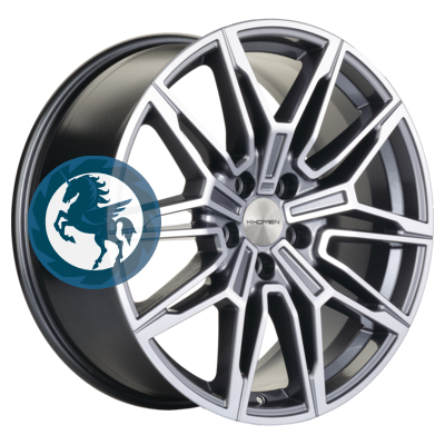 Фотография товара h0405141. Диск Khomen Wheels KHW1904 (C/E/S class) 9,5х19 5/112 ET40 66,6 Gray-FP