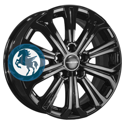 Фотография товара h0405650. Диск Khomen Wheels KHW1610 (Toyota/Suzuki) 6,5х16 5/114,3 ET45 60,1 Black