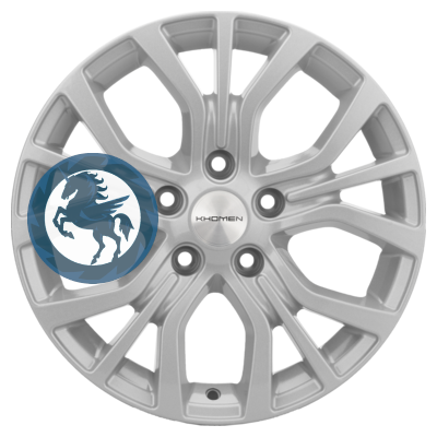 Фотография товара h0405740. Диск Khomen Wheels KHW1608 (Huyndai/Kia) 6,5х16 5/114,3 ET43 67,1 F-Silver