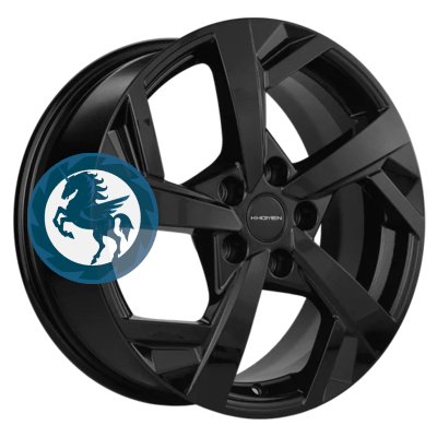 Фотография товара h0406043. Диск Khomen Wheels KHW1712 (DFM580) 7х17 5/110 ET45 67,1 Black
