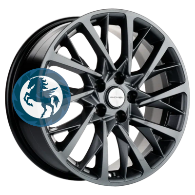 Фотография товара h0408313. Диск Khomen Wheels KHW1804 (Kuga) 7,5х18 5/108 ET52,5 63,3 Gray